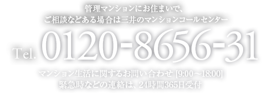 お電話：0120-8656-31